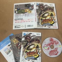 MARIO STRIKERS CHARGED (NINTENDO WII, 2007) Complete