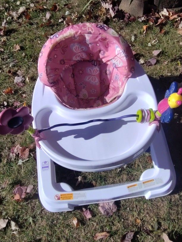 Clean,  Baby Trend Walker, Folds Down  For Storage Or Haul