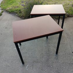 Set Of 2 Ikea Tables/ Small Desks