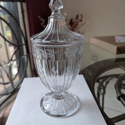Heisey Etched Candy Dish-1930's
