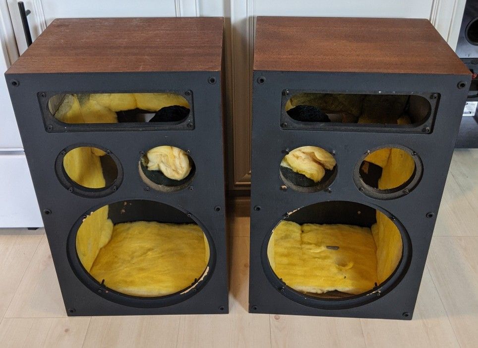 Vintage JBL Studio Monitor 4412 Speaker Cabinets 