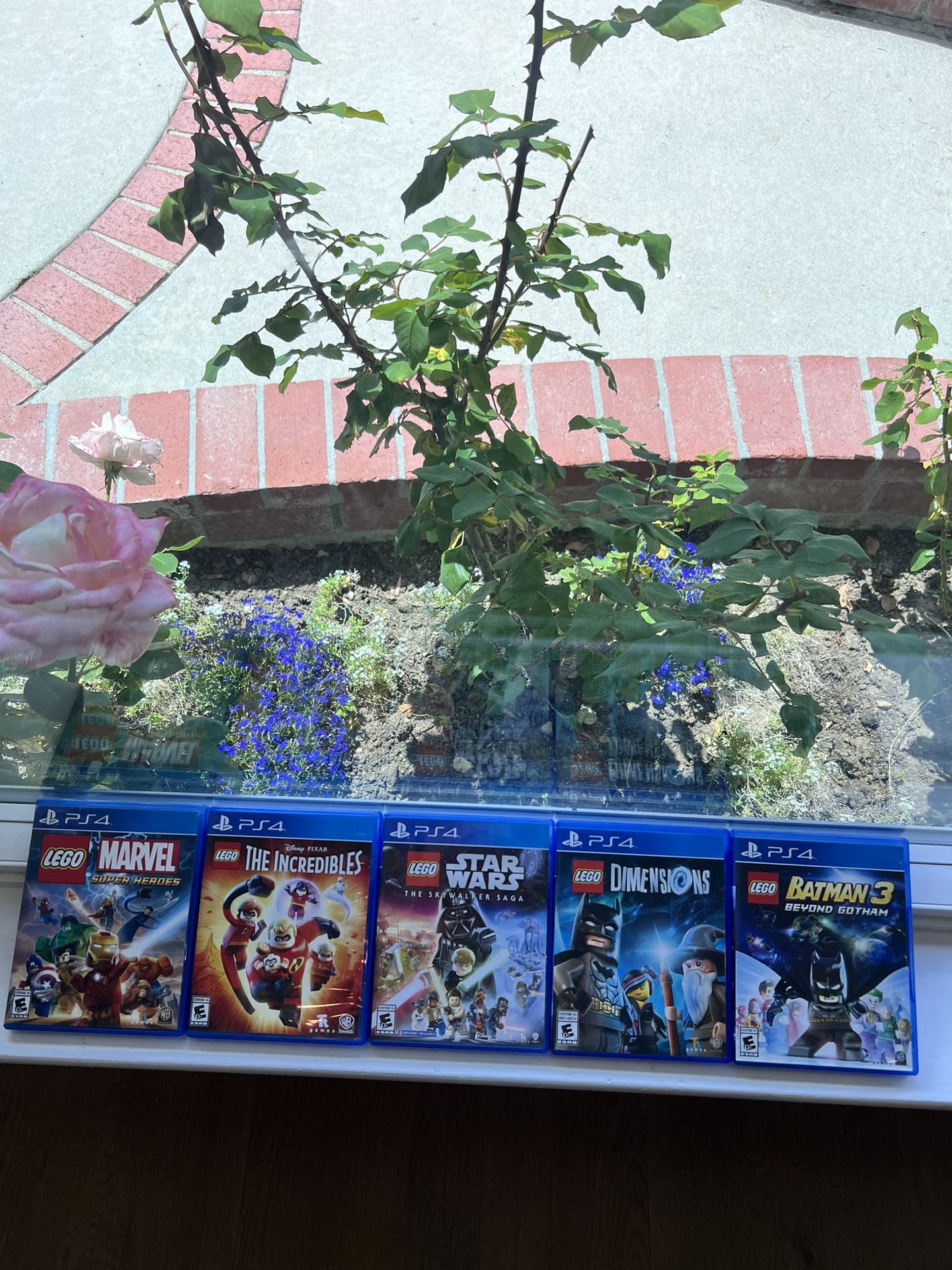 Set Of Lego PS4 Games.