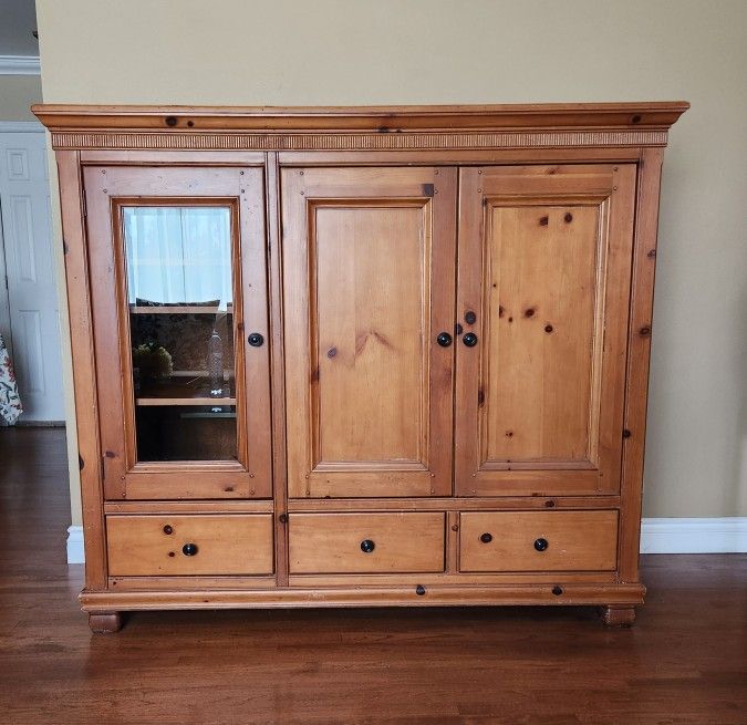 Wood Armoire