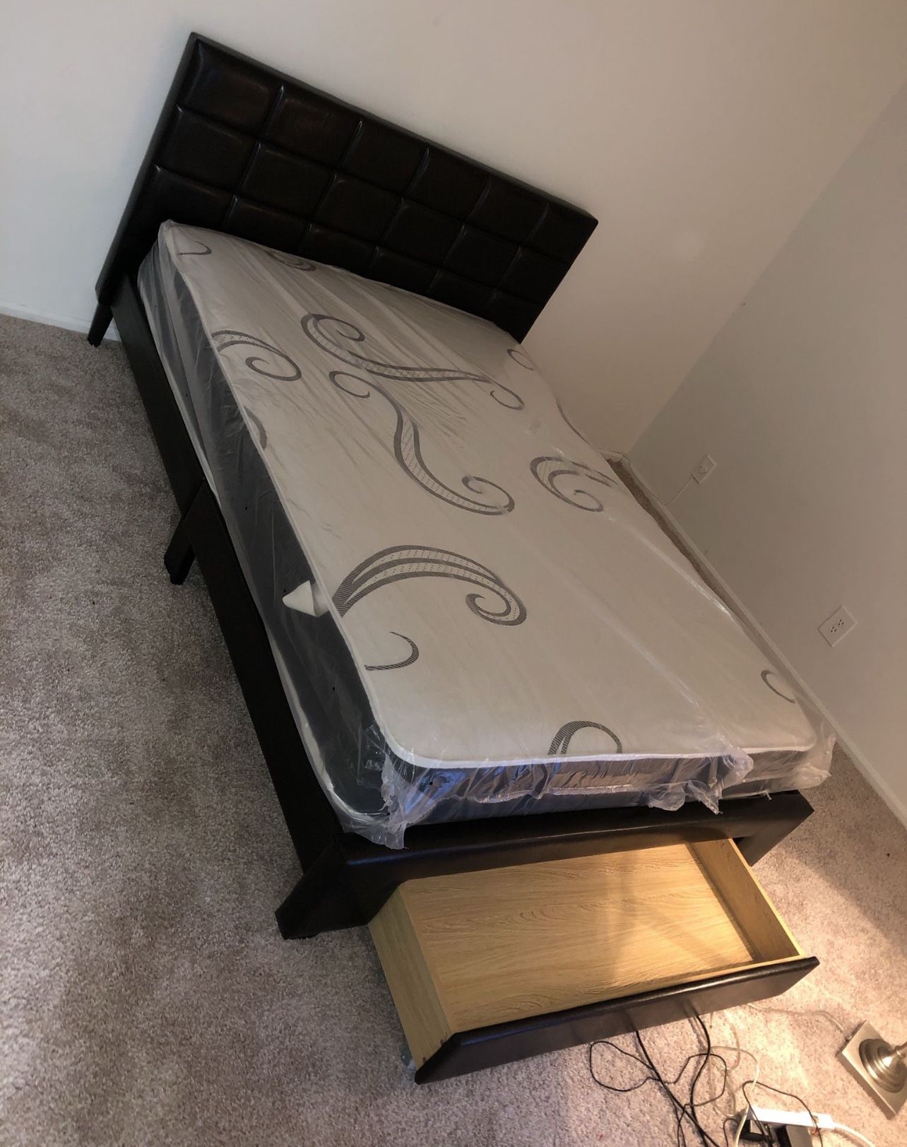 Full Size Bed Frame With Mattress All New Furniture And Free Delivery