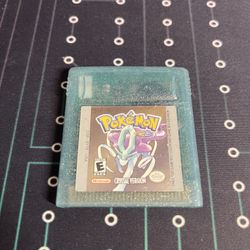 Pokémon Crystal GBC Cartridge