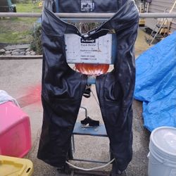 Vintage California Leather Creations Chaps  Size 2xl 