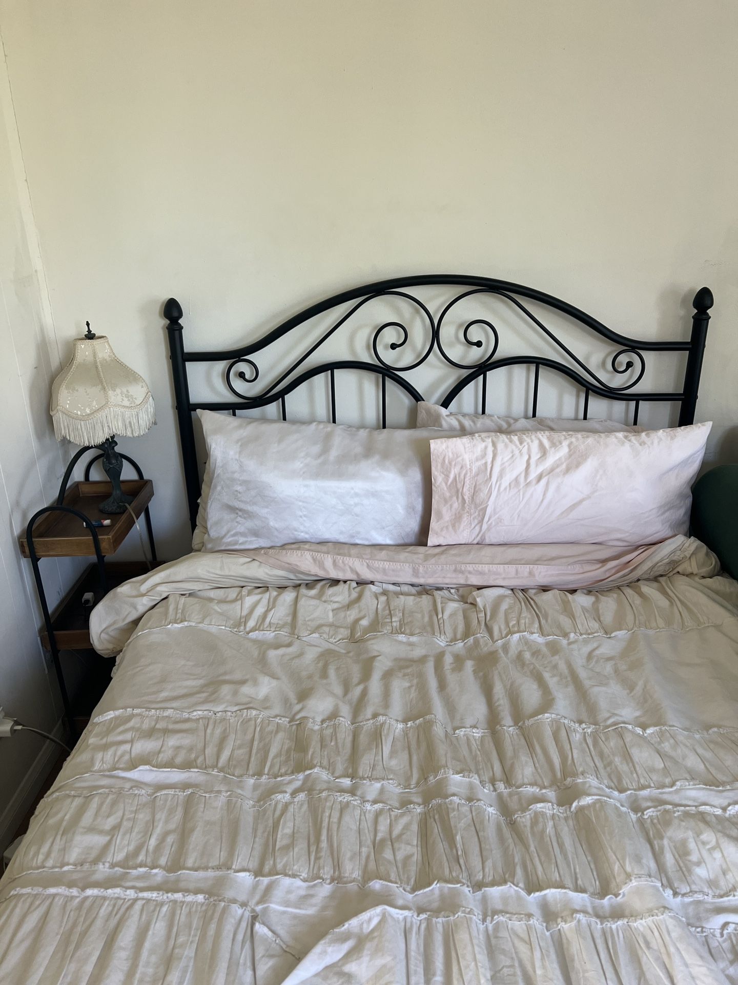 Full Size Whimsical Metal Bed Frame
