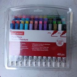 Craft Smart Paint Pens Oil Based 48pc.