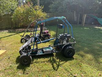 One seater go kart