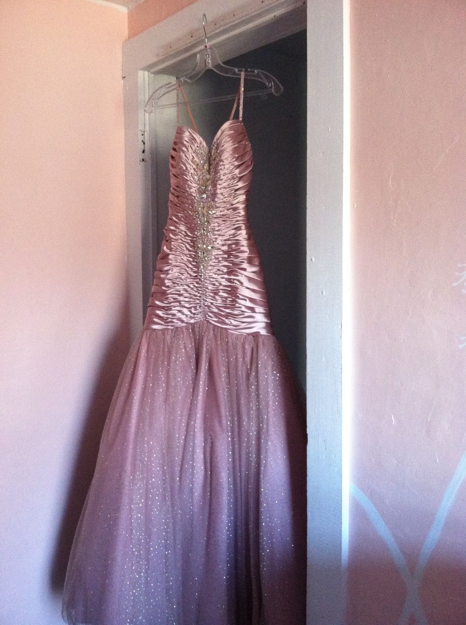 Formal Dress Pink With Fitted Body Original Price $500.00 New. Size 6