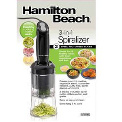 Hamilton Beach Spiralizer