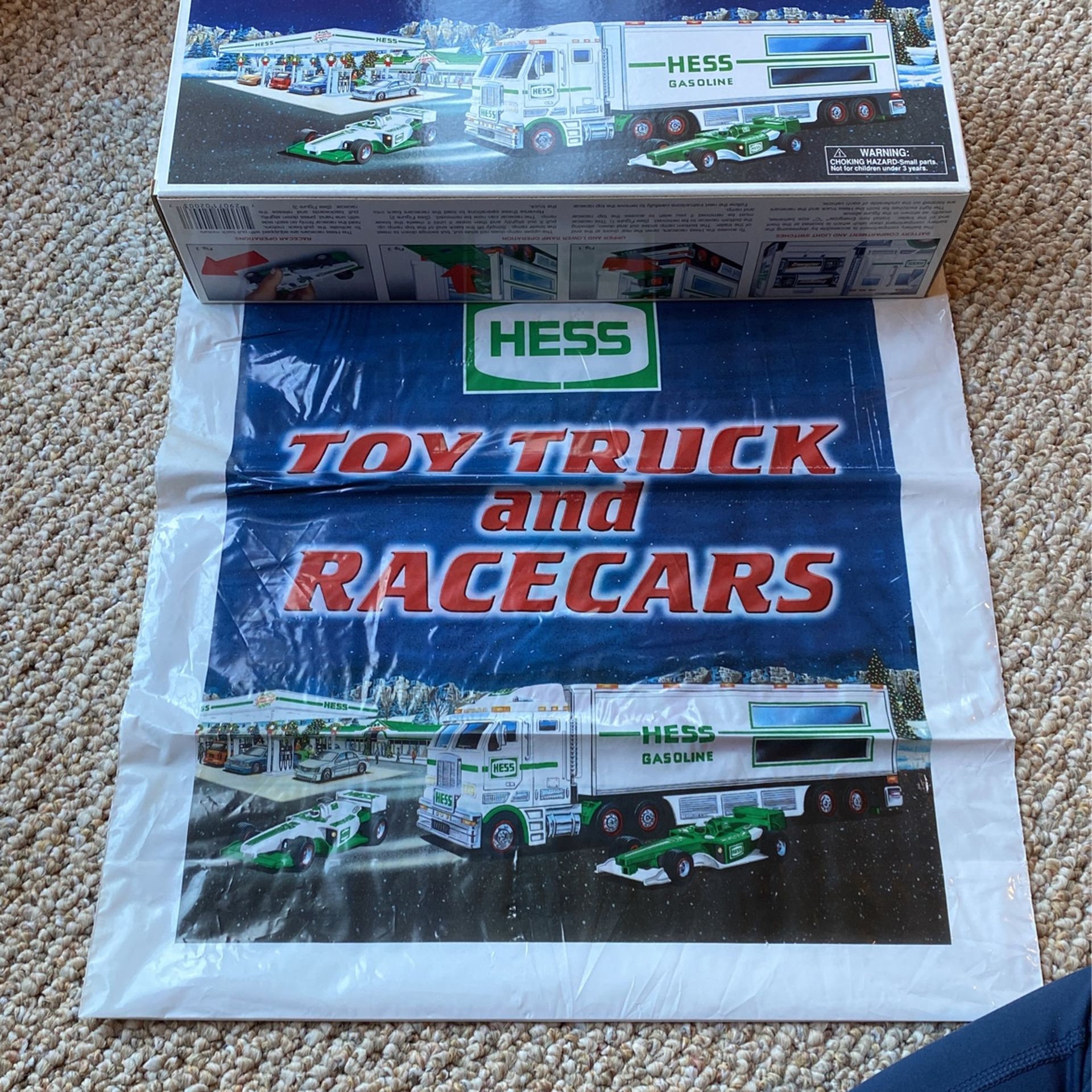 Hess Toy Truck And Racecars