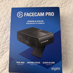 Elgato Facecam Pro - 4k Webcam