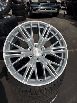 22” CHEVY GMC ZL1 WHEELS AND TIRES