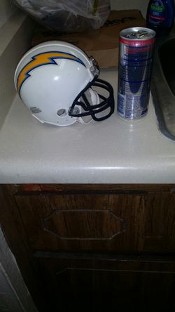 Chargers Mini helmet