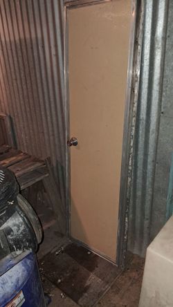 Rv/camper windows  an door with inside attachments