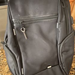 Faux Leather Backpack