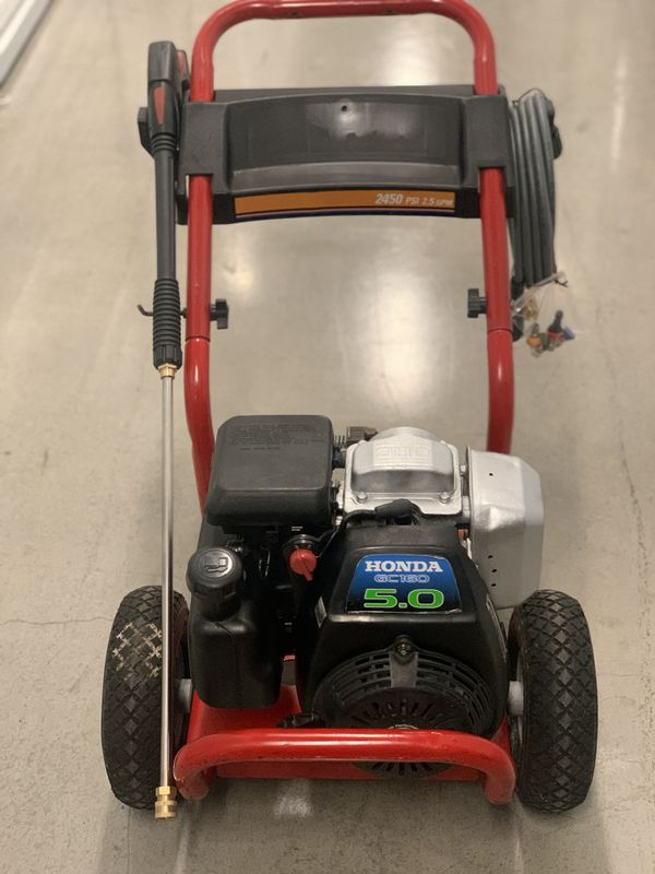 Generac 2450psi 2.5gpm Honda GX160 Pressure Washer for Sale in