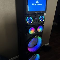 Max Power Touch Screen Speaker 