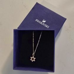 Swarovski Star of David pendant necklace