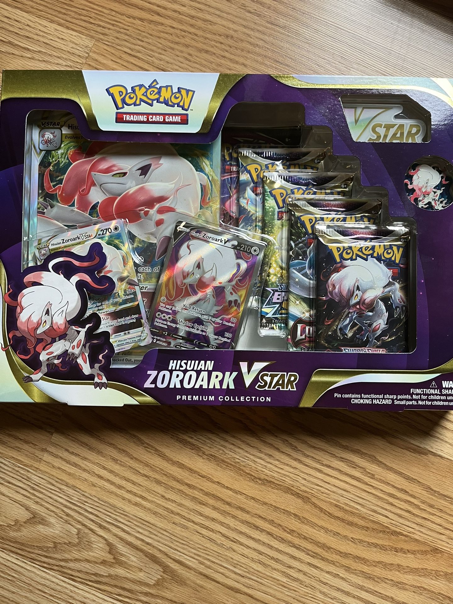 Pokemon Hisuian Zoroark VSTAR Premium Collection