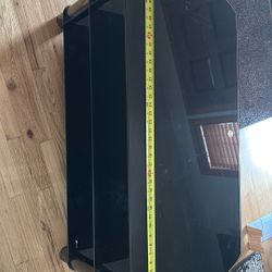 Glass TV Stand