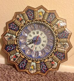 Persian Khatam Clock