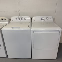 Ge washer & dryer set -60 DAY WARRANTY