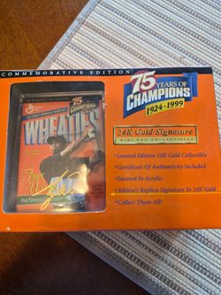 Tiger Woods 75 years of champions.