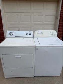 Washer and dryer set
