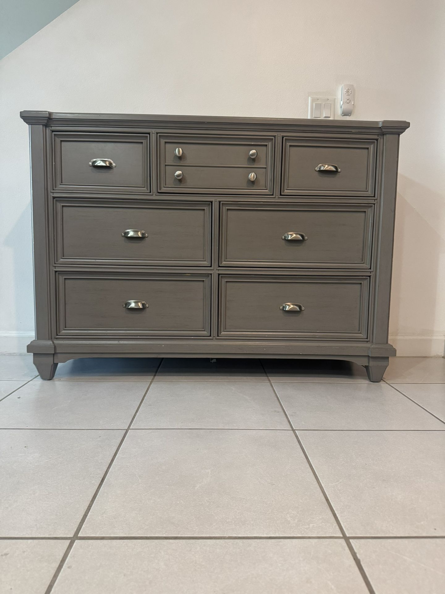 Kids Gray Dresser.