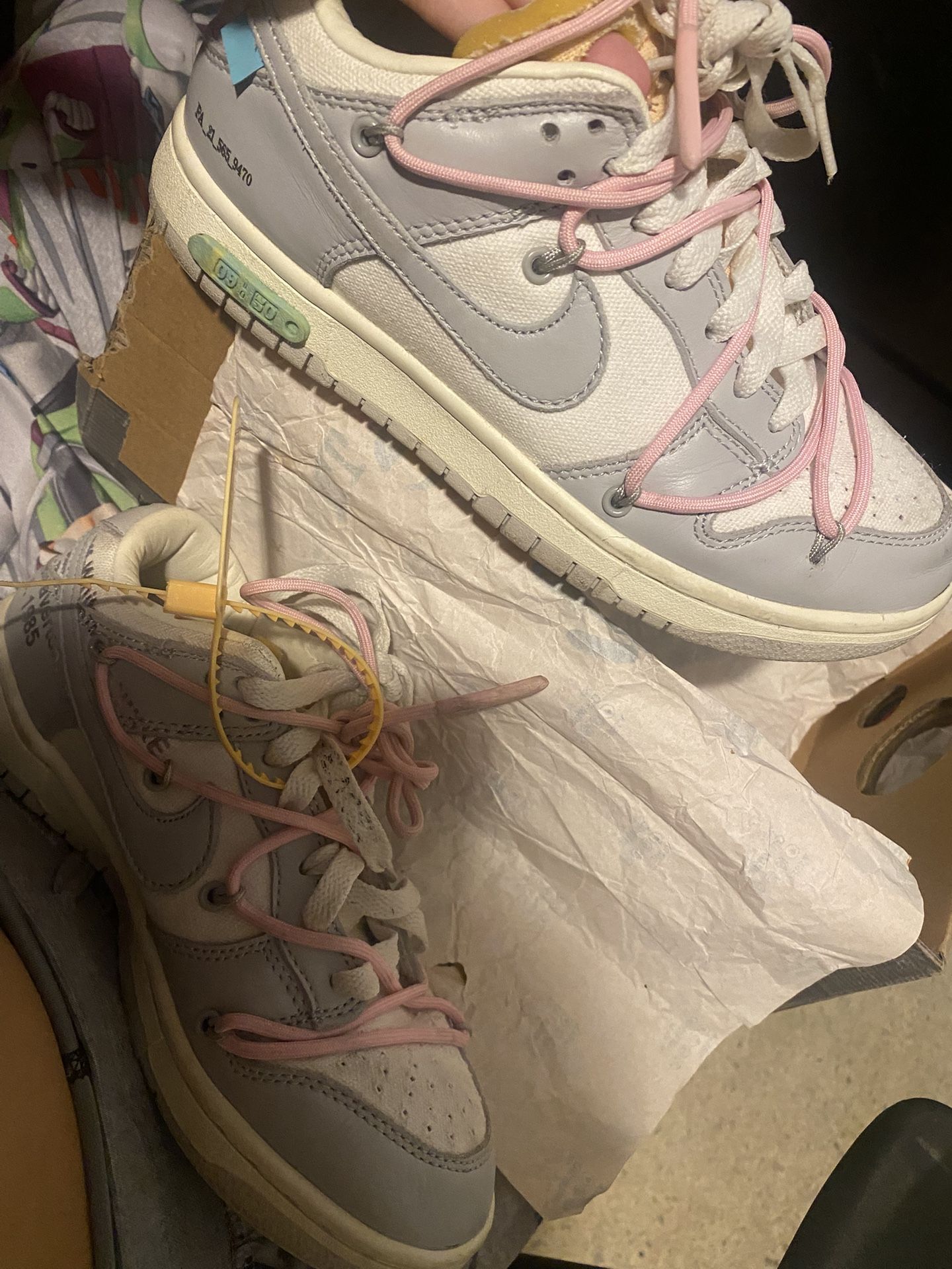 off white nike dunk low