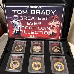 Tom Brady Greatest Ever Proof Coin Collection