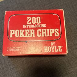 200 Interlocking Poker Chips