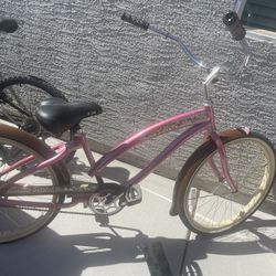 Beach Cruiser  Flower Bike!! Beauiful 