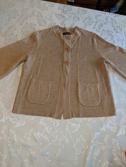 Sweater jacket designer originals h104