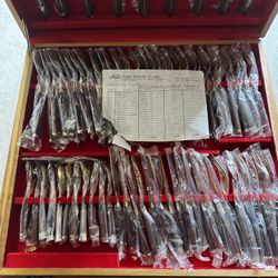 Nickel Bronze Full Silverware Set