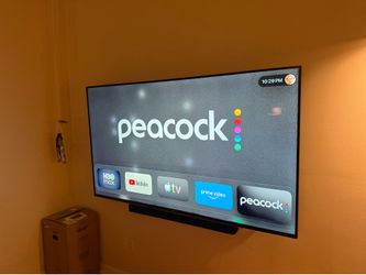 SAMSUNG 75” TV (with screen spots)
