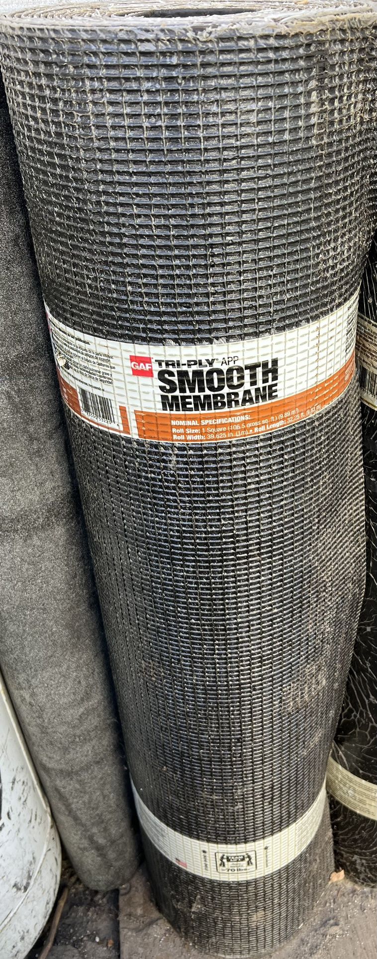Tri-Ply APP Smooth Modified Bitumen 3 ft. x 33 ft. (100 sq. ft. net) Membrane Roll for Low Slope Roofs