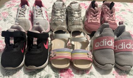 Girls 9c shoe bundle