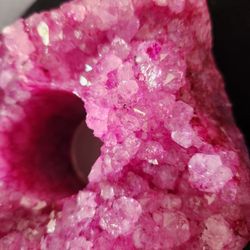 Assorted Color AMETHYST Candle Holder 