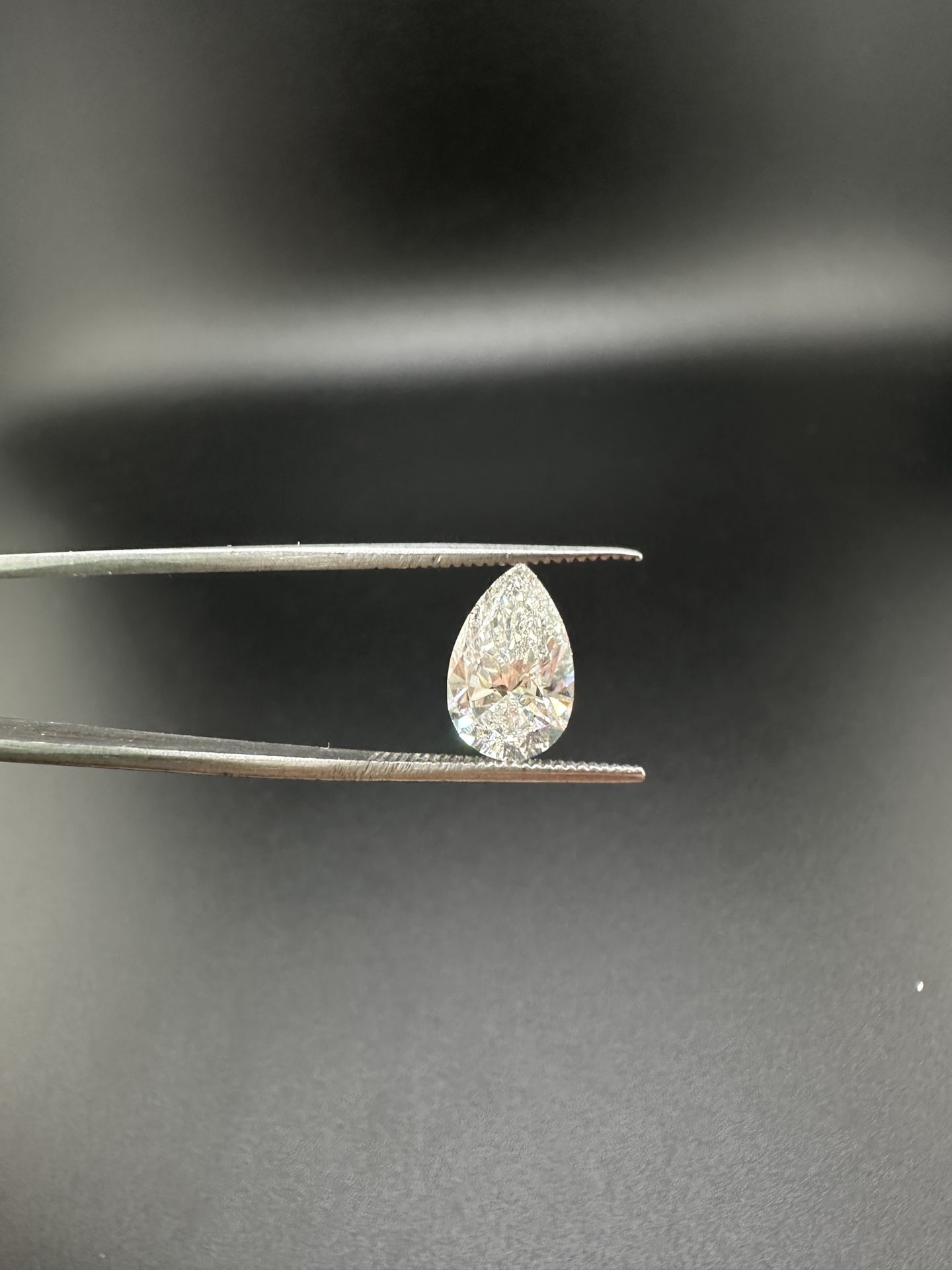 2.01ct D VVS2 Pear Shaped Diamond Certified