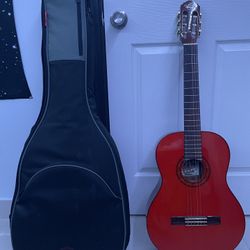 Guitar With carrying Case 