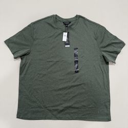 BANANA REPUBLIC LUXE TOUCH PERFORMANCE T SHIRT SHORT SLEEVE GREEN MEN’S XL