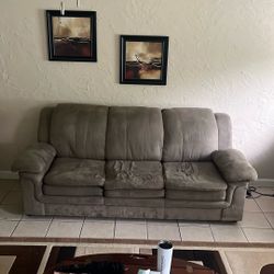 Sofa and Loveseat Pair
