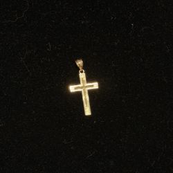14k Gold Cross Pendant