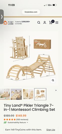 Montessori gym toddler