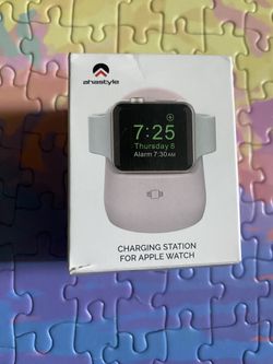 Charging apple watch station