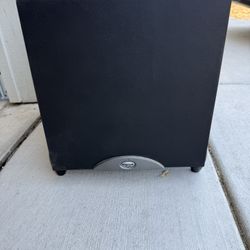 Klipsch subwoofer works great!