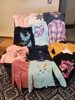 Girls Long Sleeve Shirts
